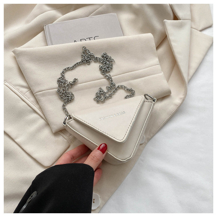 Daily Western Style Small Triangle Bag Crossbody Bag