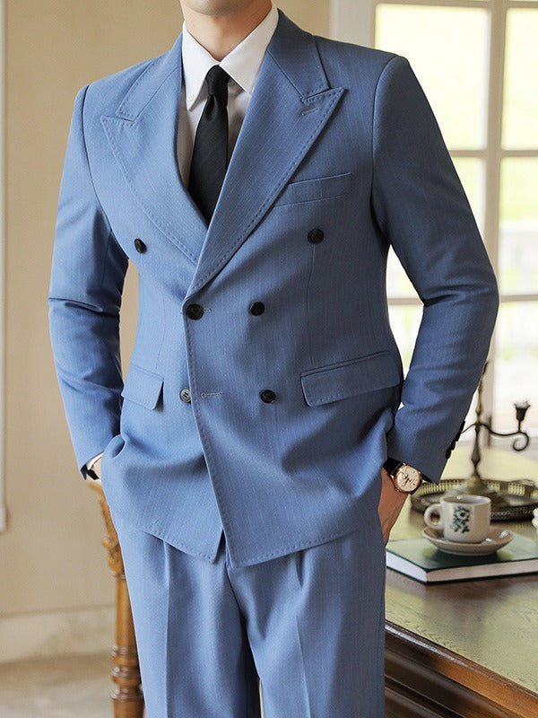 Autumn And Winter Double Breasted Thick Suit Suit