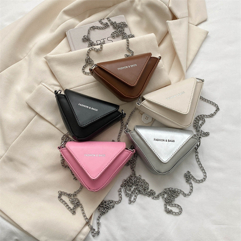 Daily Western Style Small Triangle Bag Crossbody Bag