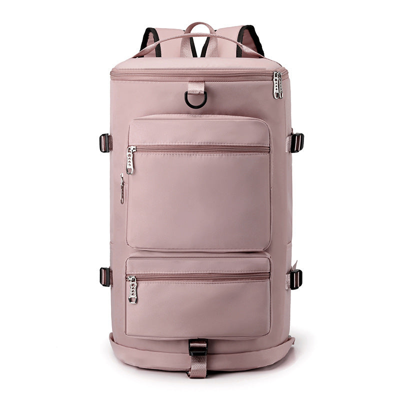 Men's And Women's Large Capacity Dry Wet Separation Fitness Backpack Short-distance Luggage Bag