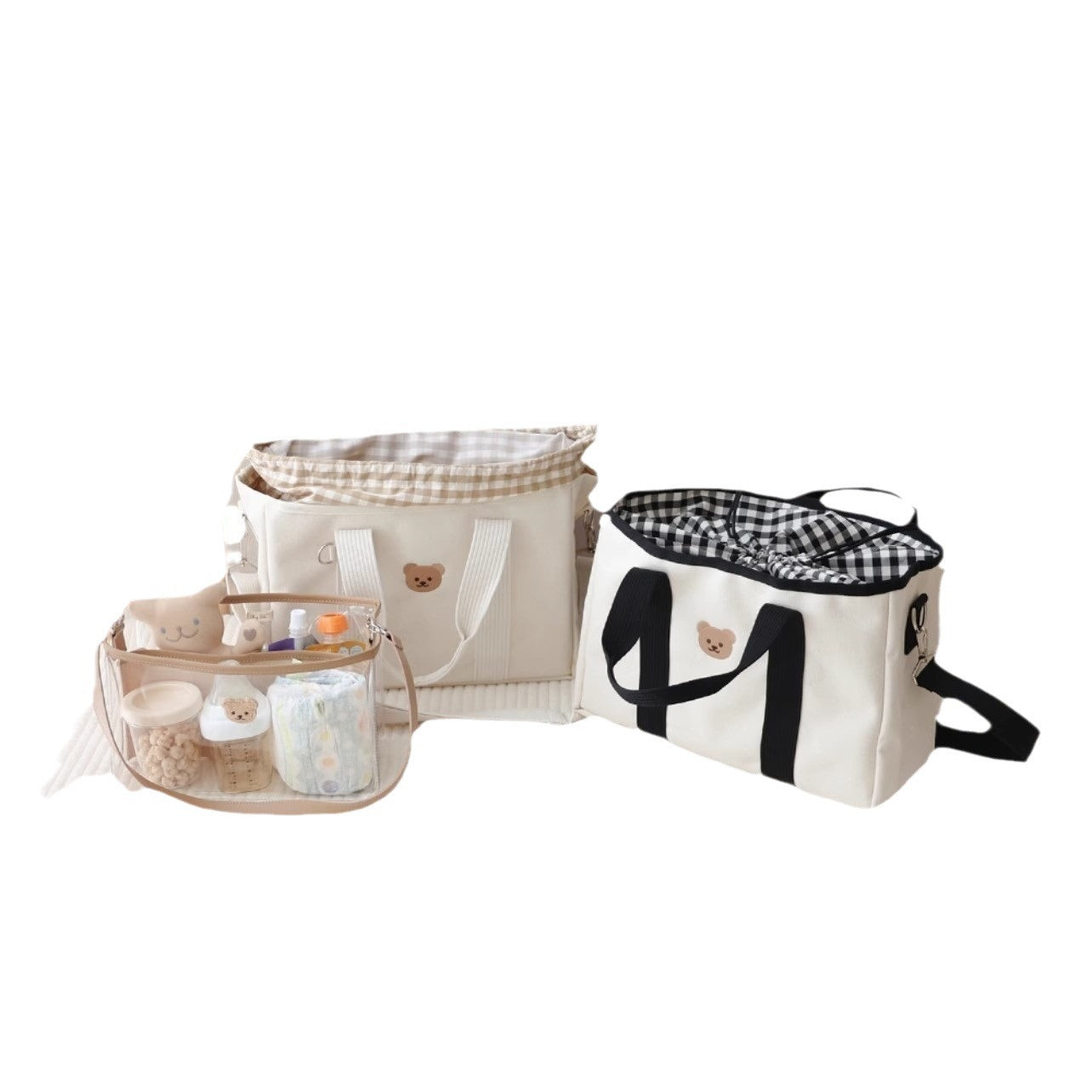 Drawstring Multifunctional Canvas Crossbody Shoulder Bag