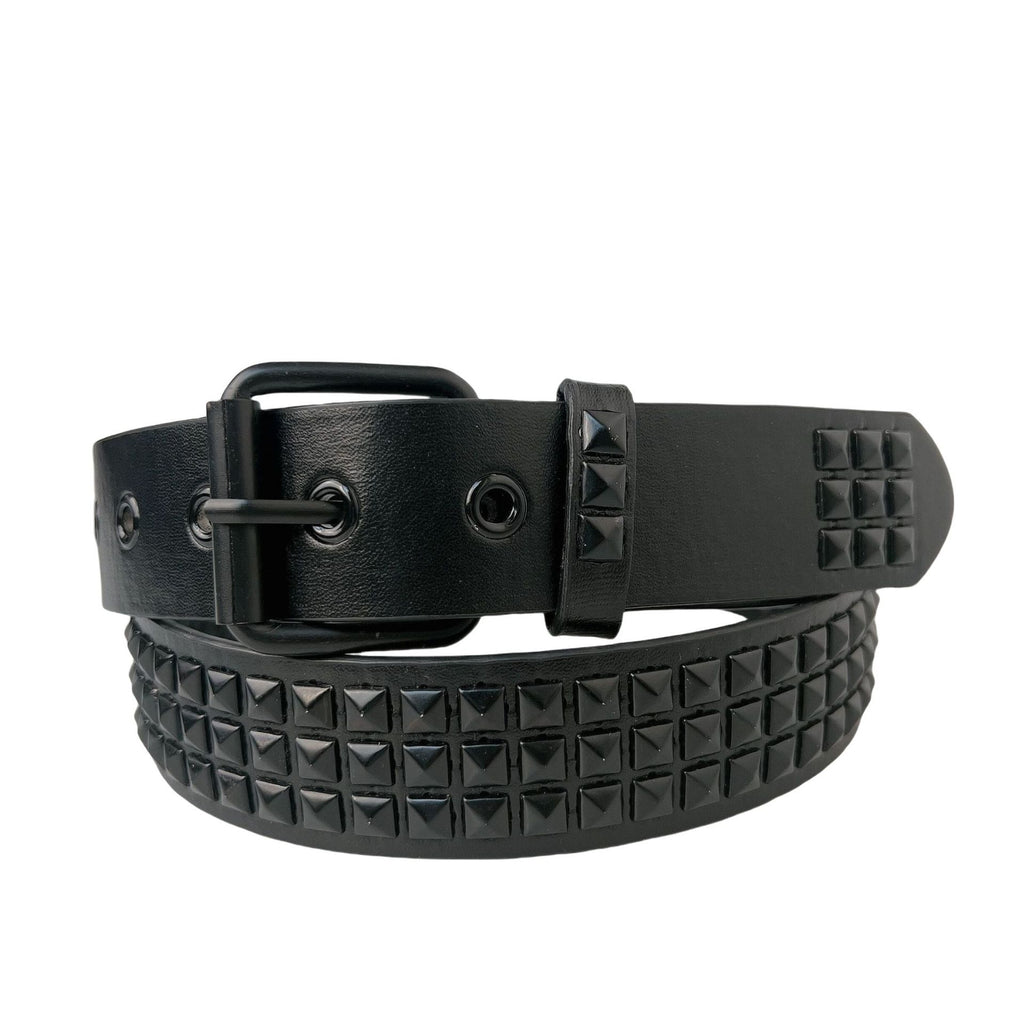 Women's Square Bead Rivet Belt Waist Belt