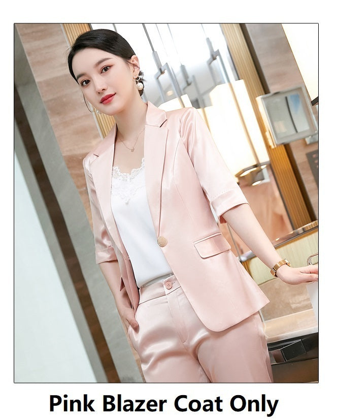 Women's Business Casual Slim Fit Suit