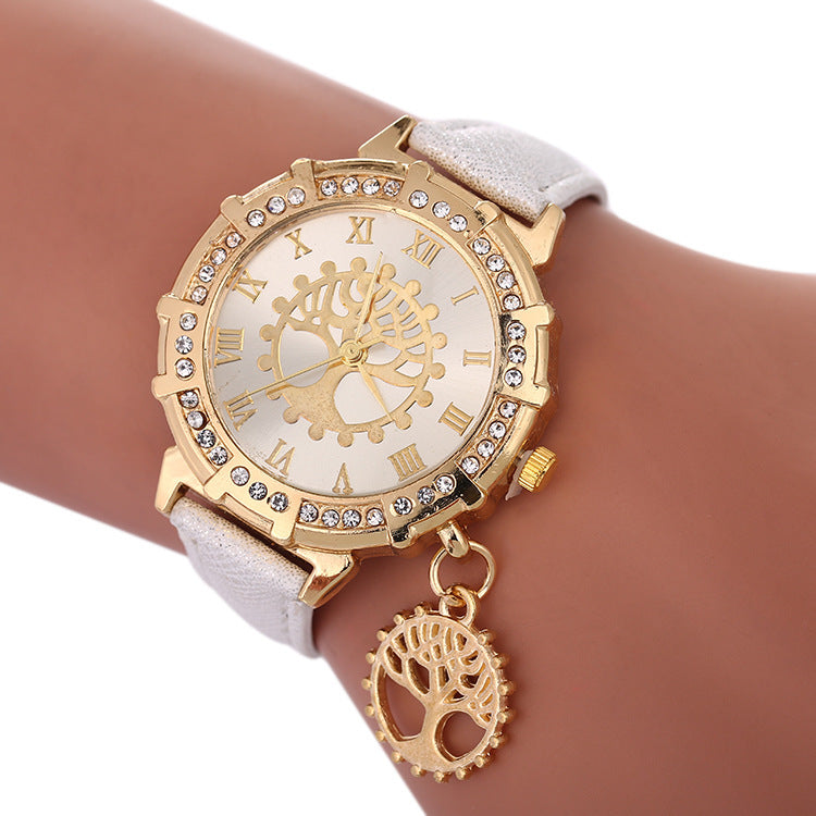 Tree Of Life Pattern Fashion Women's Watches