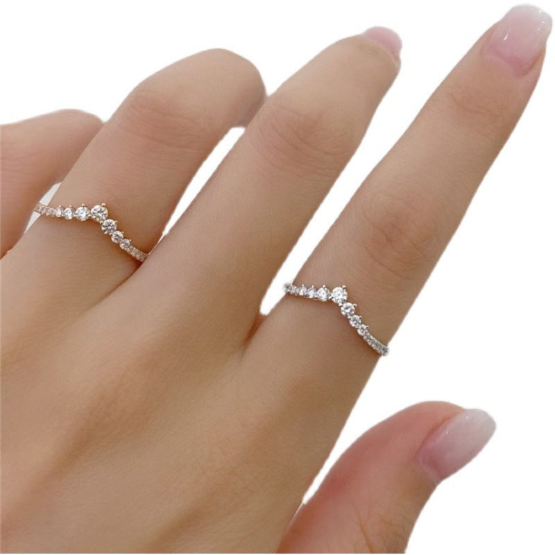 Crown High Carbon Diamond Silver Diamond In The Debris Ring