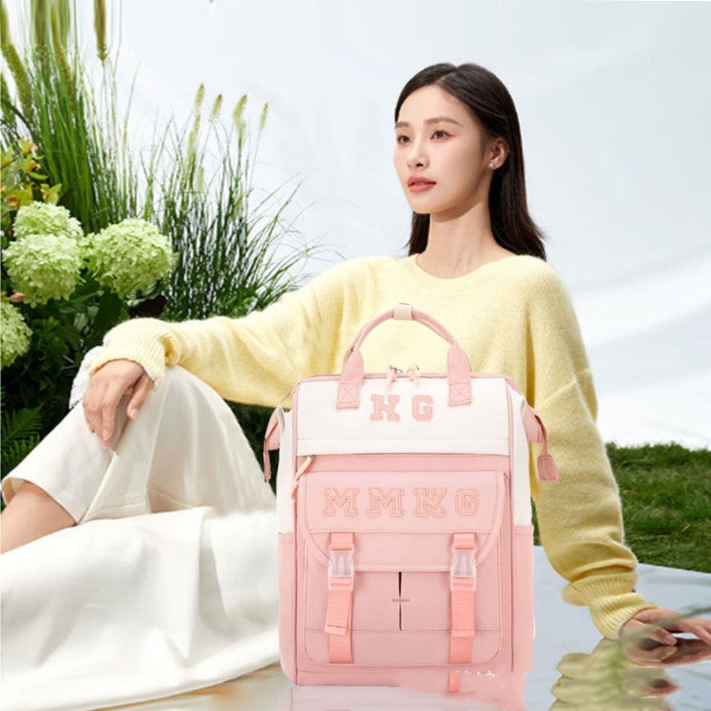 Japanese Ins College Style Hand-carrying Backpack