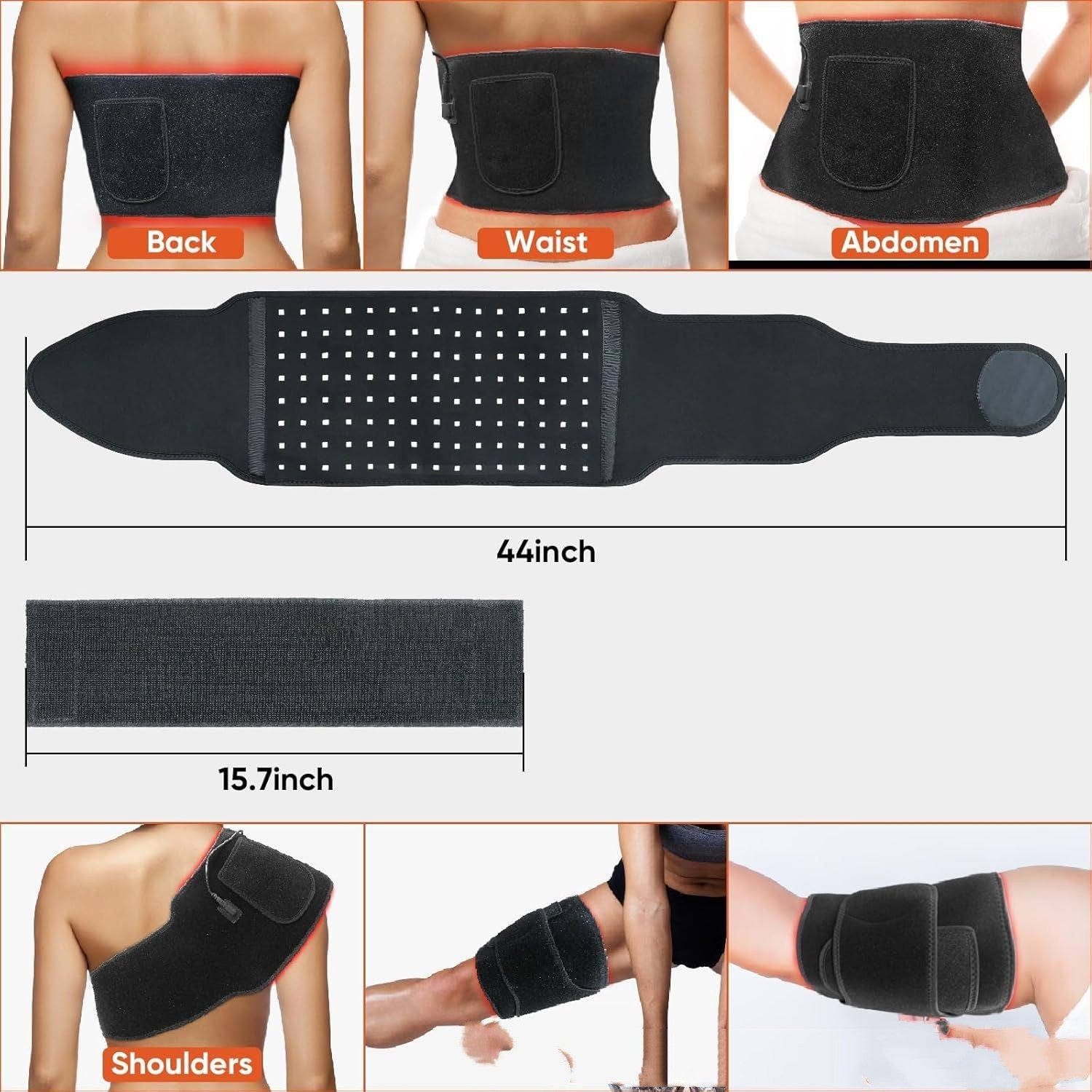 Infrared Hot Compress Physiotherapy Portable Belt