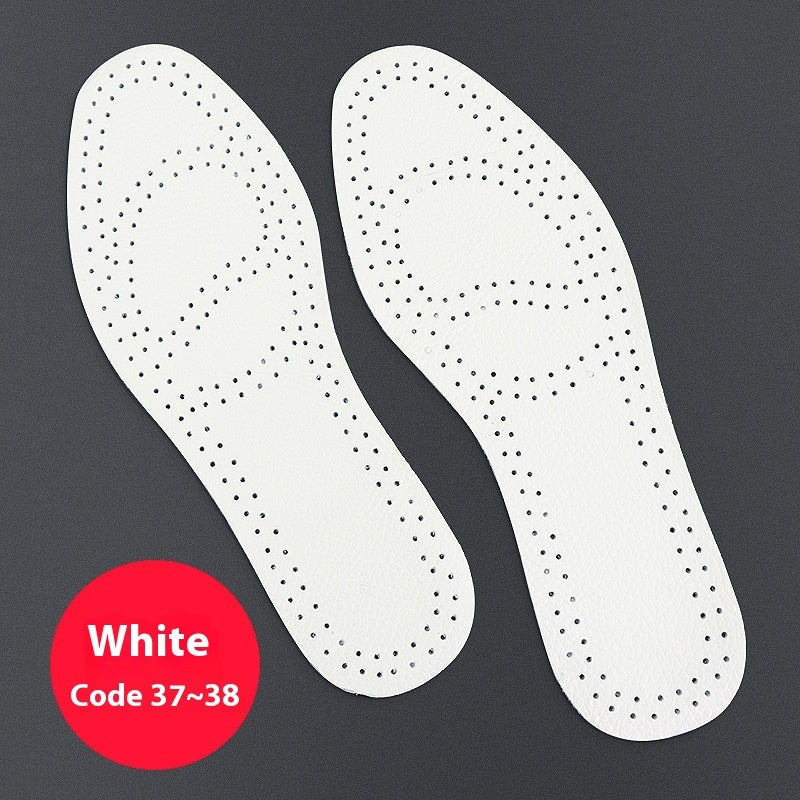 Massage Shock Absorption Deodorant And Breathable Cowhide Insole