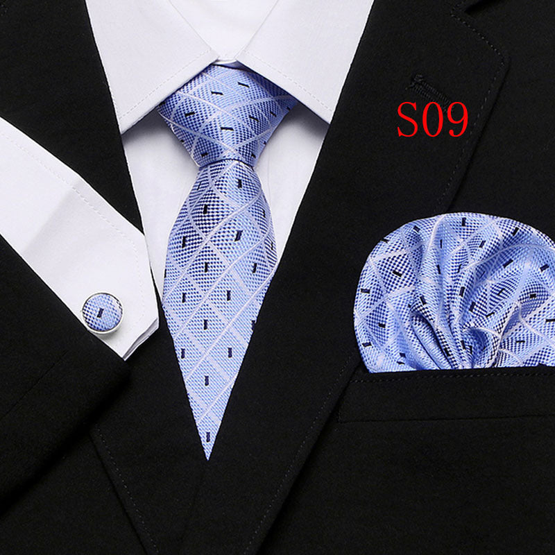 Paisley Series European And American Fashion Tie Three-piece Suit
