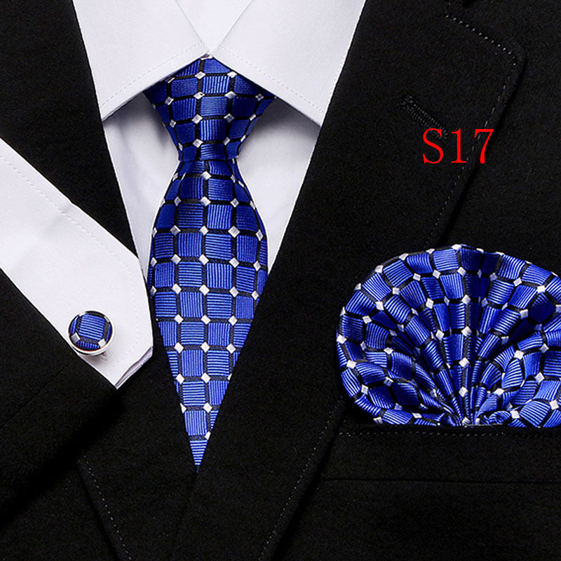 Paisley Series European And American Fashion Tie Three-piece Suit