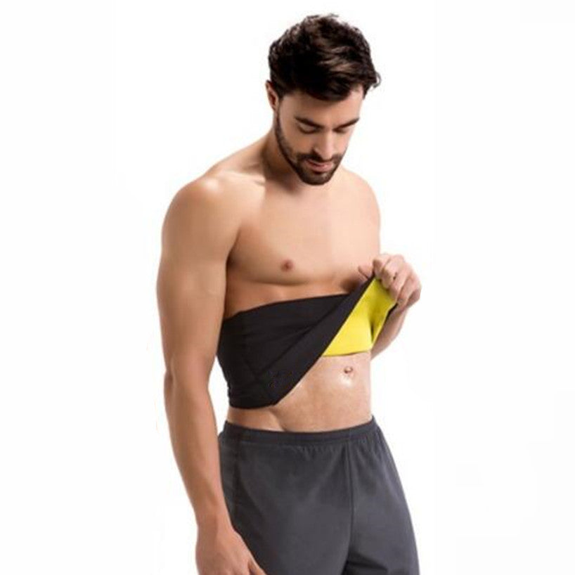 Body Shaping Belt Running Sports Yoga Men Fever Belly Band