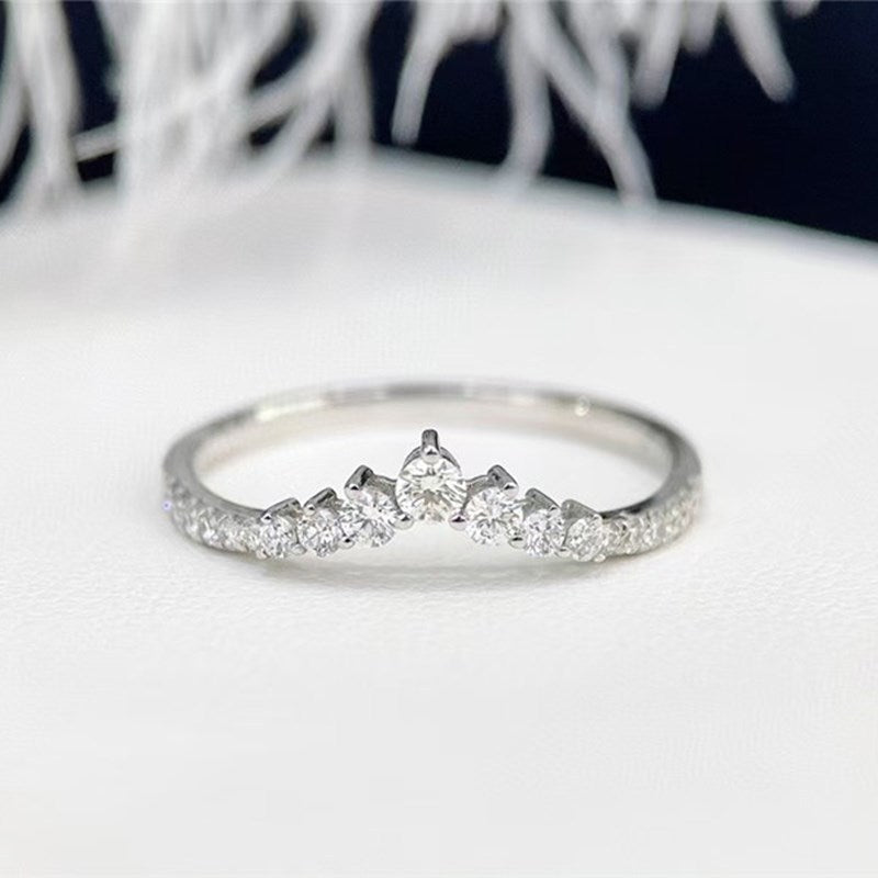 Crown High Carbon Diamond Silver Diamond In The Debris Ring