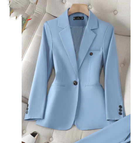 Women's Fashion Temperament Office Suits Business Wear Suit
