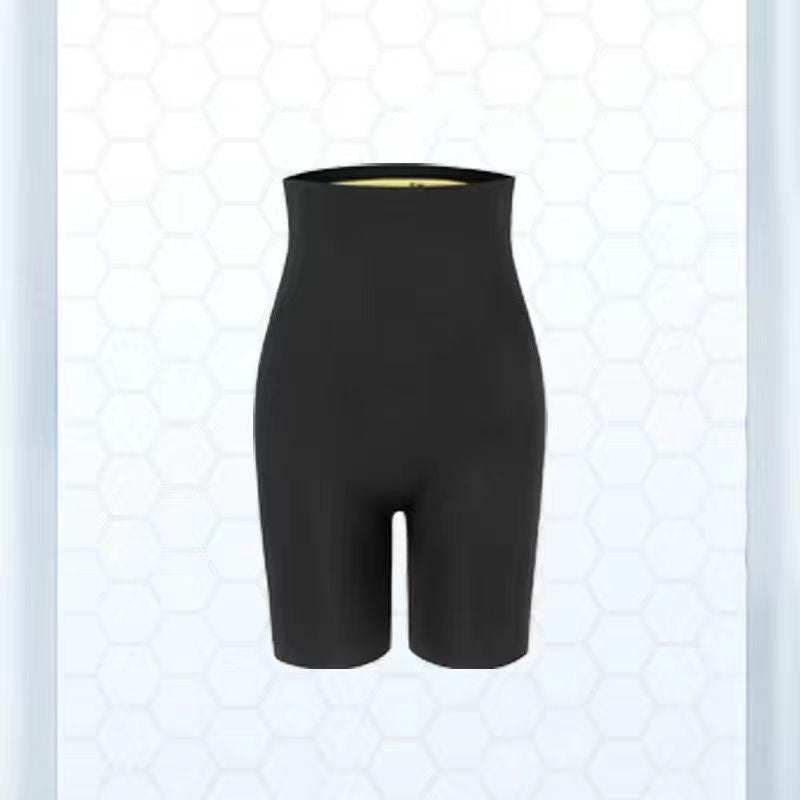 Winter Thin High-waisted Flat-angle Belly Tightening And Buttock Lifting Strong Shaping Pants