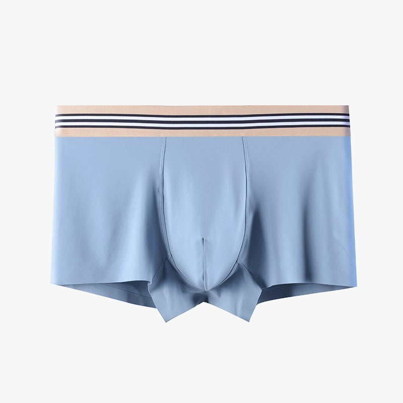 Summer Antibacterial Breathable Mid-waist Boxers Men