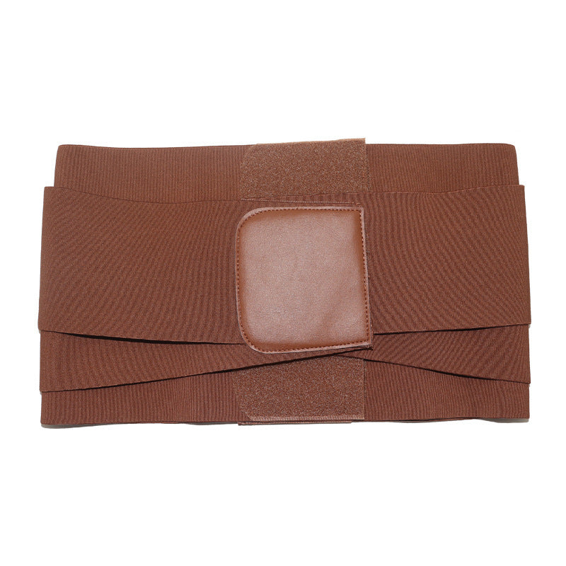 Women's Simple Solid Color Thin Elastic Waistband