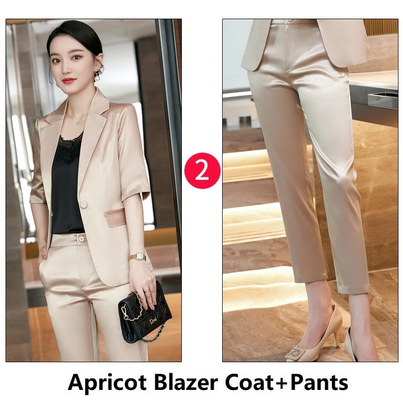 Women's Business Casual Slim Fit Suit