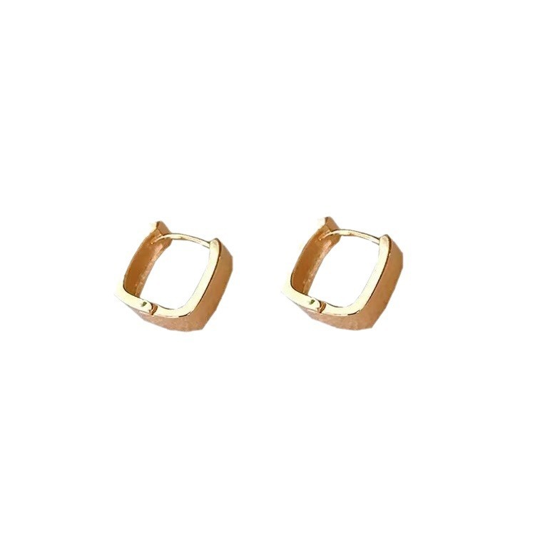 New Niche Design Simple Geometric U-shaped Earrings Women